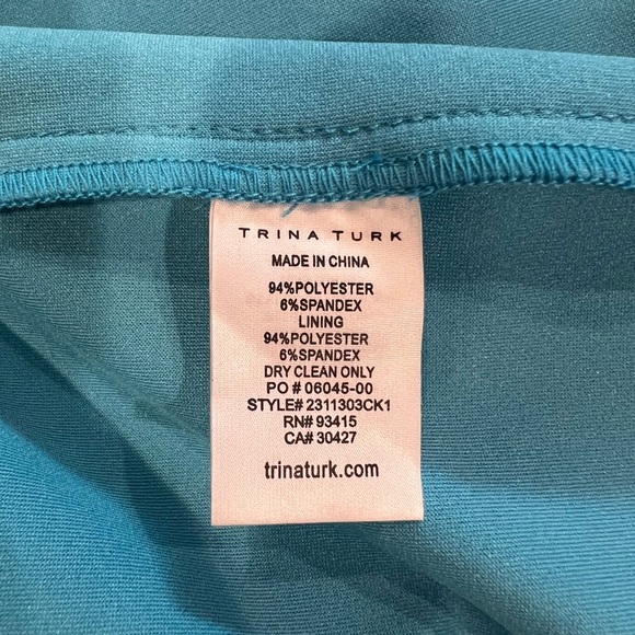 NWT Trina Turk Barbette Dress size 8 - Picture 5 of 6